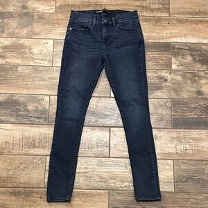 Express Dark Indigo Women's Skinny Jeans